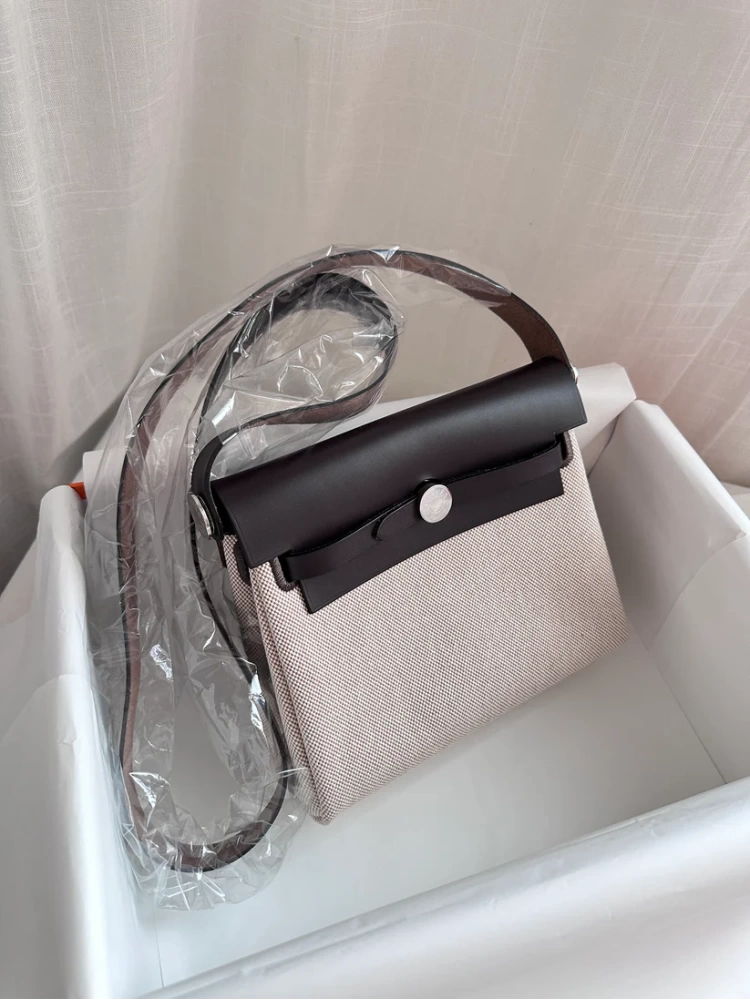 MINI HERBAG Ecru/Beige/Ebene PHW